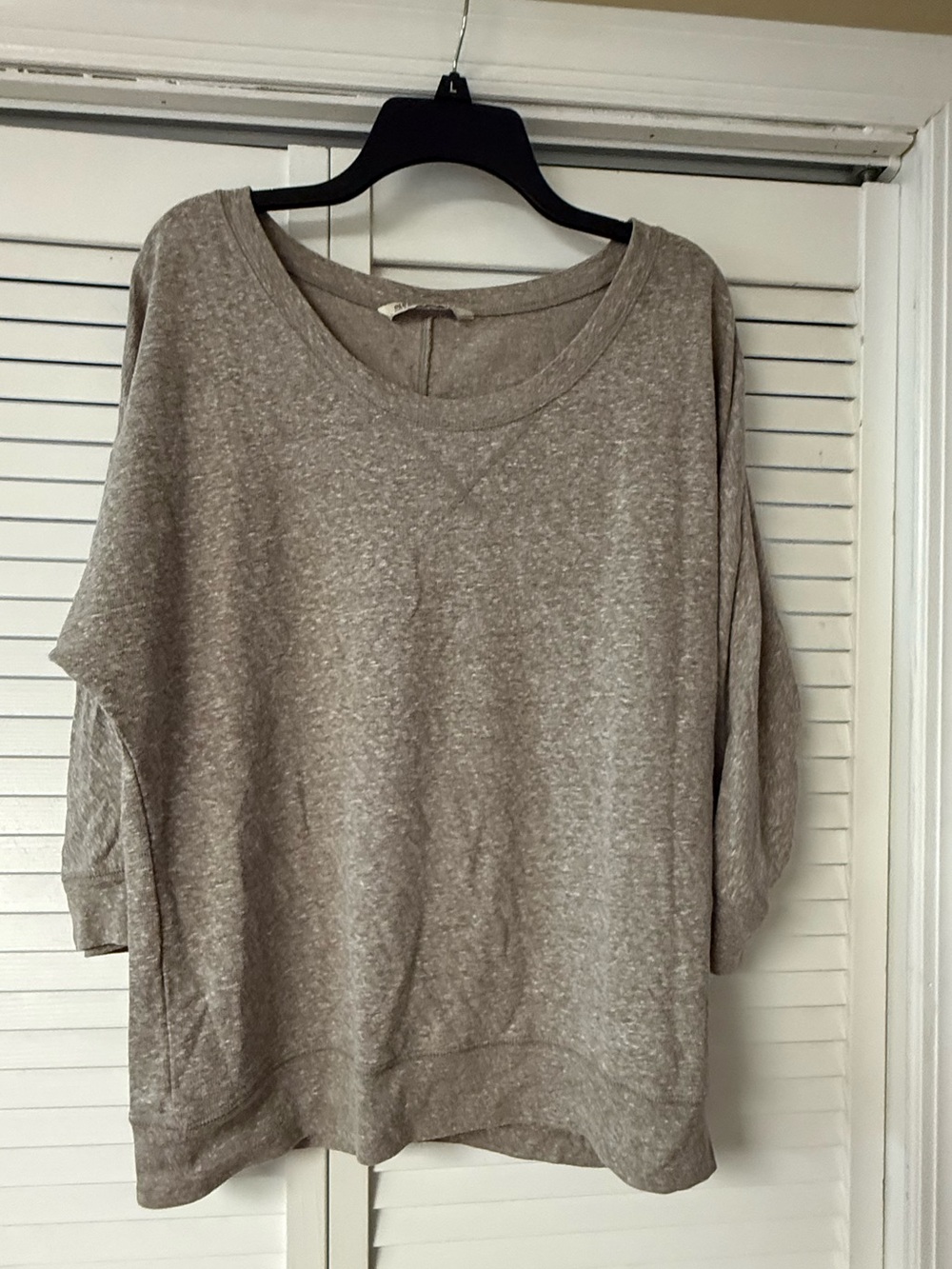Old Navy Taupe Heather Crewneck Sweatshirt